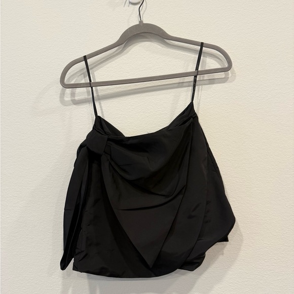 SOLD - NWOT FARM Rio Black Mini Bow Skirt - Picture 3 of 5